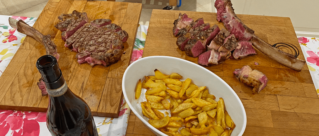 September steak in Italy